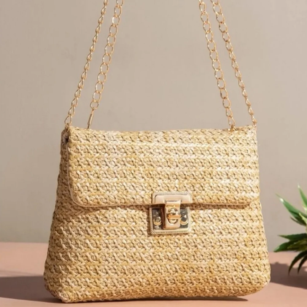 Mini Straw Boho Bag✨️ - Picture 1 of 6